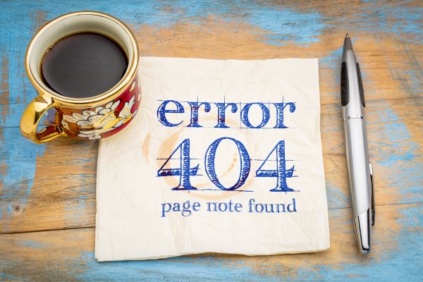 404 error page design