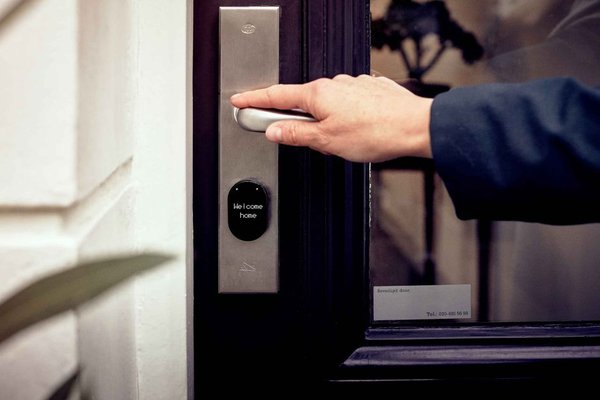 smart door lock setup